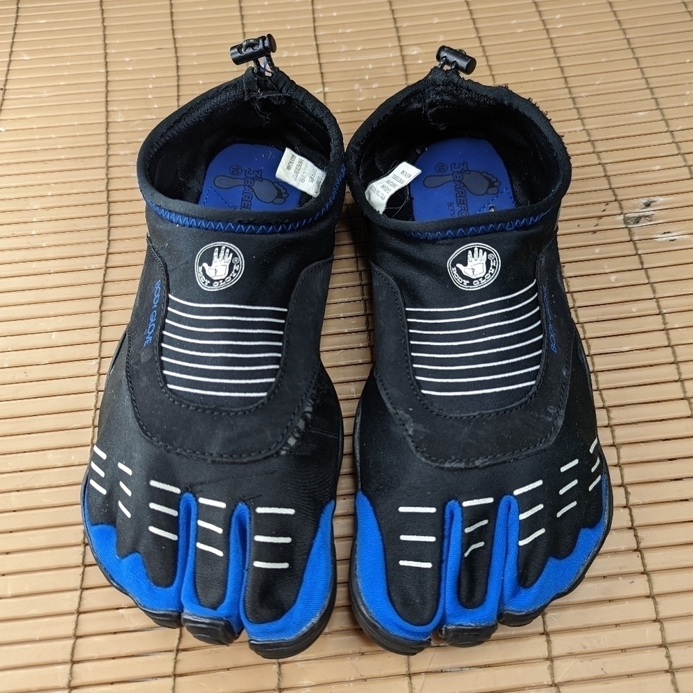 Body Glove 3t Barefoot Cinch Water Shoes Black Gray Men's 10M. 252pm
